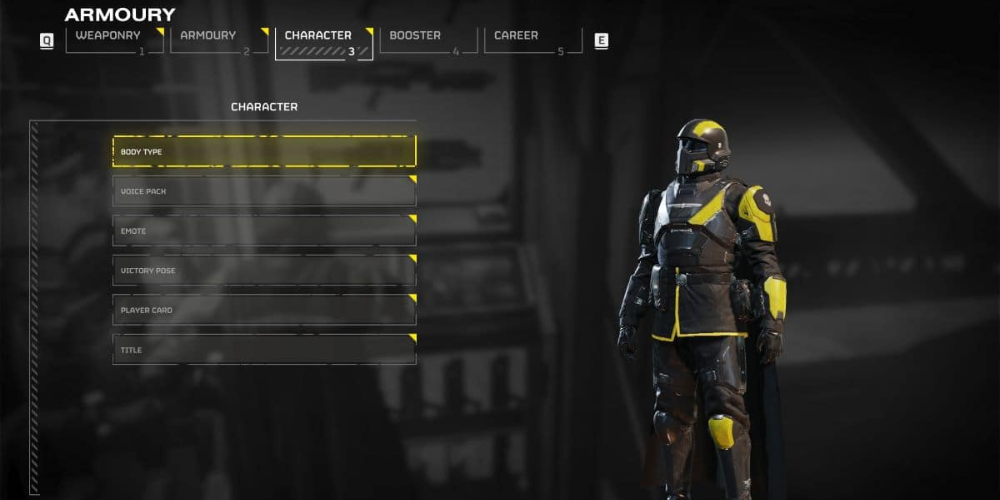 Customization Helldivers 2 game