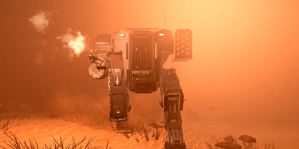 Helldivers 2 game robot